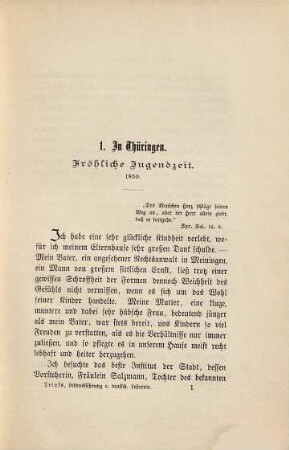 Lebensführung einer deutschen Lehrerin