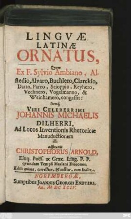 Linguae Latinae Ornatus