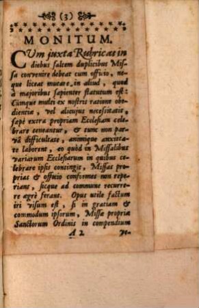 Missae propriae Sanctorum ... ordinis fratrum Eremitarum S. Augustini