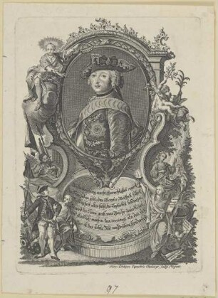 Bildnis des Friderich von Preußen