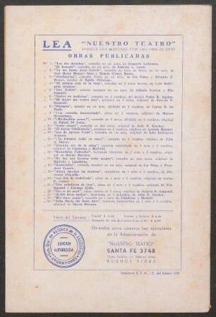 Obras publicadas