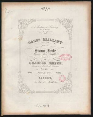 Galop brillant pour le piano-forte : op. 129