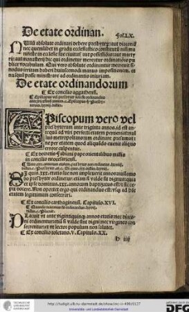 De etate ordinandorum