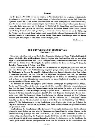 Der Portugiesische Küstenatlas.