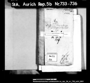 Die Forderung des Adrian von Ommering zu Amsterdam Enthält: u.a. Kabinettsorder Friedrich II.