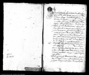 Donation (Schenkung) Paul Schlössers für die Stiftsschule zu St. Bartholomaei in Zerbst