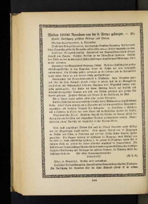 Weitere 10000 Rumänen von der 9. Armee gefangen.