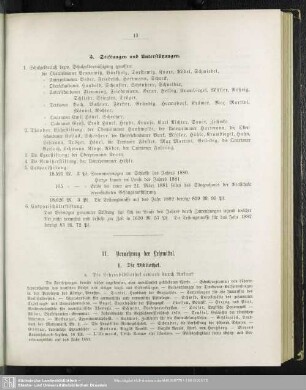 II. Vermehrung der Lehrmittel