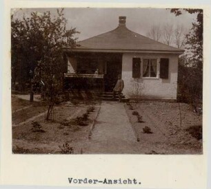 Foto der Vorderansicht des Offizierserholungsheims des I. Badischen Pionier-Bataillons 14 in Savigny-sur-Aisne