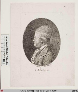 Bildnis Christian Friedrich Daniel Schubart