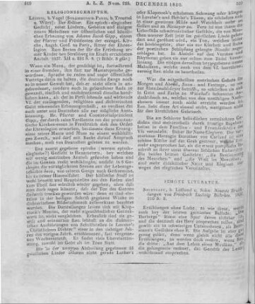 Bührlen, F. L.: Neueste Erzählungen. Stuttgart: Löflund 1830