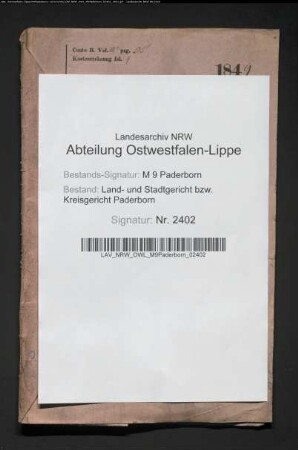 Erblasser: Riepe, Johannes: