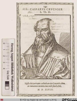 Bildnis Caspar Cruciger (eig. Creutzi(n)ger)