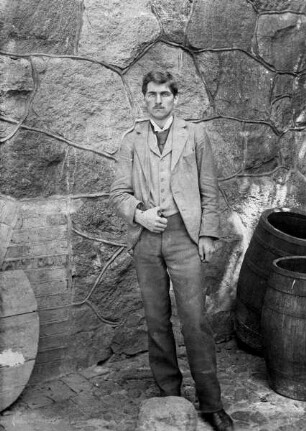 Richard Hamann als älterer Schüler