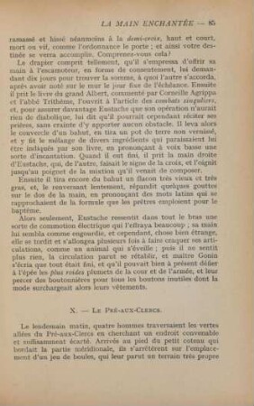 X. Le Pré-aux-Clercs