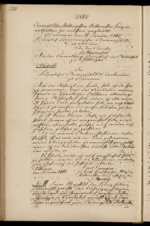 Ernennung des Regimentsbereiters Schweppe zum Universitätsstallmeister.