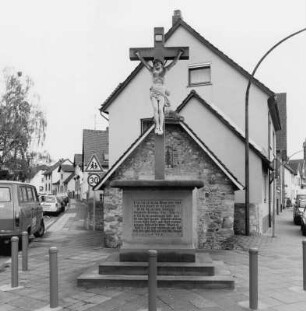 Maria-Hilf-Kapelle, Werlekreuz; Heppenheim, Bensheimer Weg, Darmstädter Straße