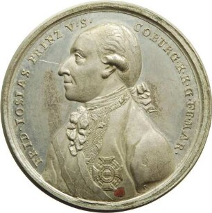 Herzog Ernst Friedrich - Bruder Prinz Friedrich Josias, Sieg über die Türken bei Foksan