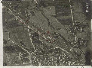 Bahnhof Mering (mit Einzeichnungen) (1500 m)