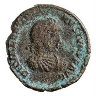 Münze, Aes 3, 17. November 375 bis 9. August 378 n. Chr.