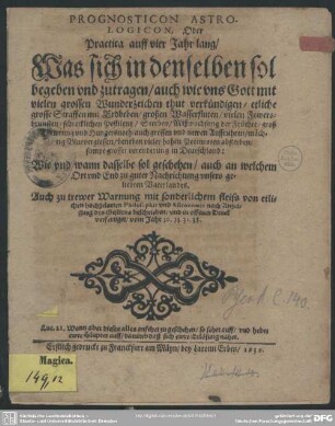 Prognosticon Astrologicon