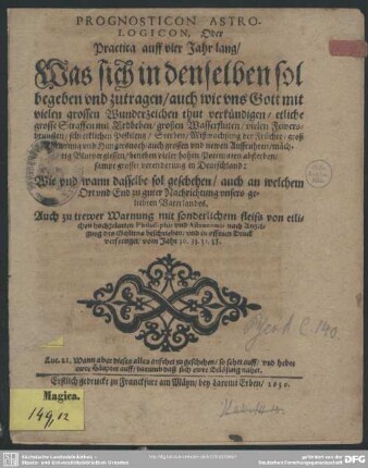 Prognosticon Astrologicon