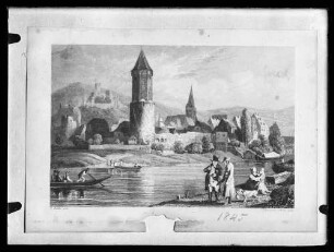 Zeichnung Wertheim evtl. von Ludwig Richter