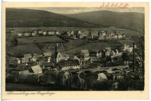 Schmiedeberg. Blick auf Schmiedeberg