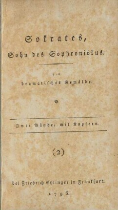 Zweiter Band: [...]