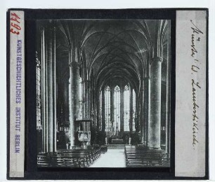 Münster, St. Lamberti : Innenansicht, Blick nach O