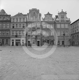 Bürgerhäuser am Alten Markt Posen von S