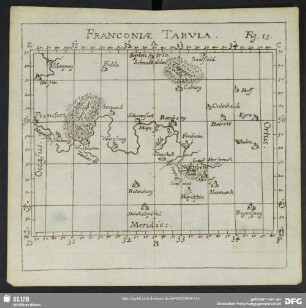 Franconiae Tabula