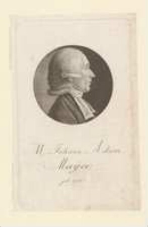 Johann Adam Mayer; geb. 1756