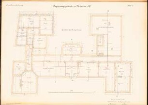 Regierungsgebäude, Münster: Grundriss DG 1:100