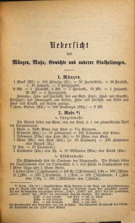 J. Blümel's Aufgaben zum Zifferrechnen : Nach der neuen Münz-, Maß- u. Gewichtsordnung des deutschen Reichs, 3. Die vier Species in mehrfach benannten Zahlen