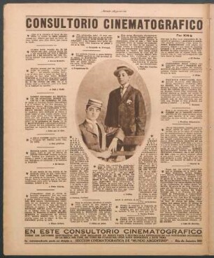 Consultorio cinematográfico