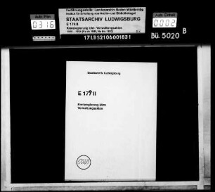 Gemeinderechtsverhältnisse in Altheim, Baltringen, Bihlafingen und Bühl