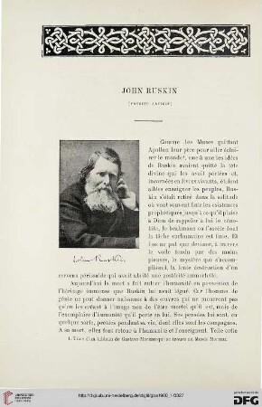 3. Pér. 23.1900: John Ruskin, [1]