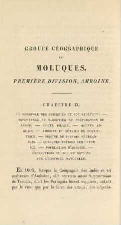 Groupe géographique de Moluques