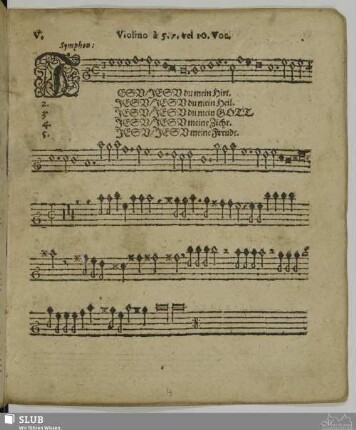 V. Jesu du mein Hirt