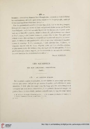 Les sacrifices sur les cylindres Chaldéens, [2]