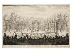 Naturtheater im Großen Garten beim Venusfest 1719