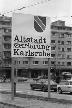 Kritik an der Karlsruher Altstadtsanierung
