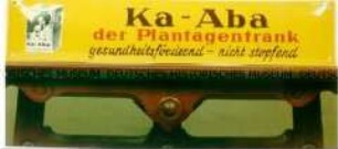 Werbeschild "Ka-Aba"