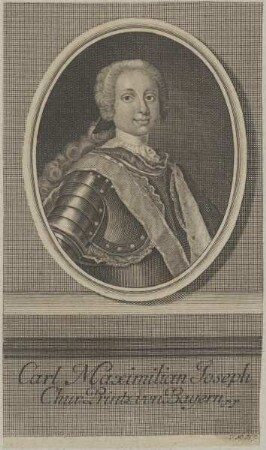 Bildnis von Carl Maximilian Joseph, Kurfürst von Bayern