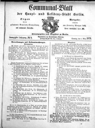 1879,9: No. 9, 2. März 1879
