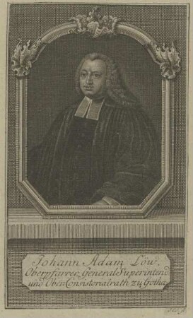 Bildnis des Johann Adam Löw