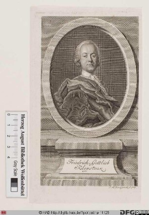 Bildnis Friedrich Gottlieb Klopstock