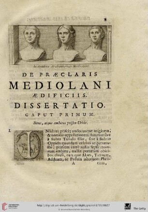 De praeclaris Mediolani aedificiis