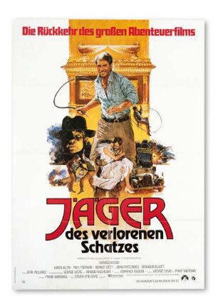 Filmplakat: "Indiana Jones - Jäger des verlorenen Schatzes"